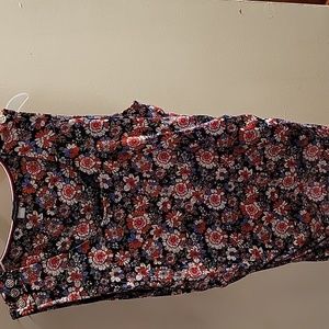 Tommy hilfiger blouse size extra large multicolor